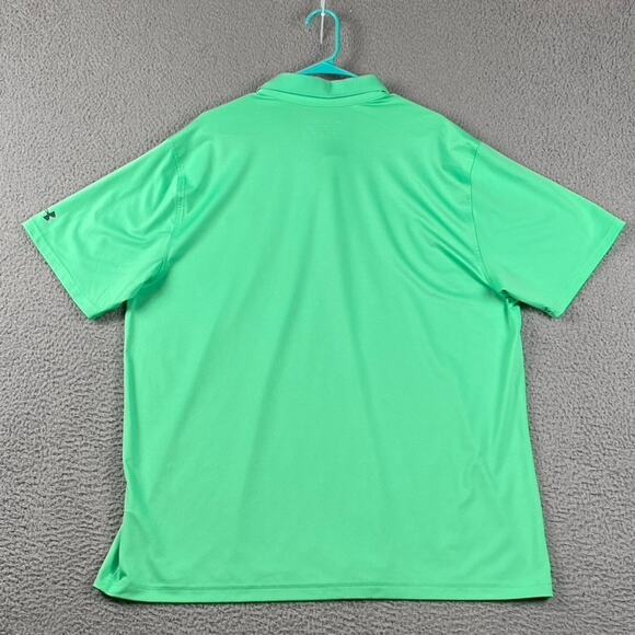 Under Armour Performance Polo Men's 2XL Green Yankee Trace 25th Anniversary New - Picture 11 of 12